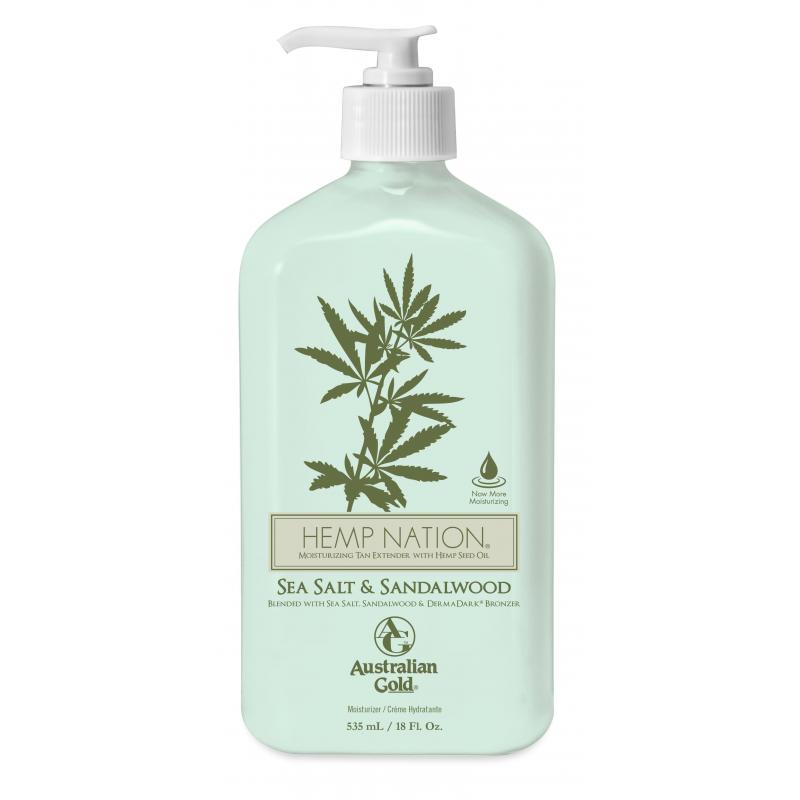 Hemp Nation Moisturizer/Creme Hydratante Sea Salt&Sandalwood 535ml
