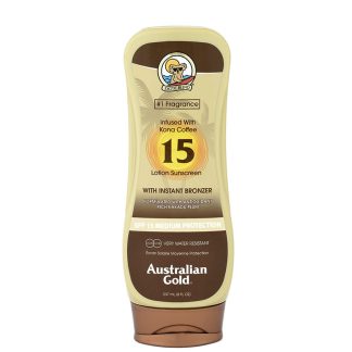 Lotion With Bronzer SPF 15