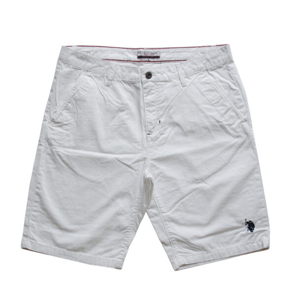 Pantalone Corto Uomo U.S. Polo 59008 Bianco
