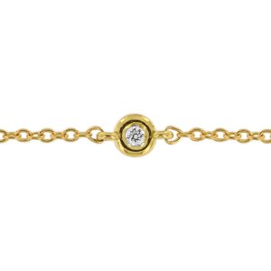 Dédié Bracciale Tropea con 5 cipolline Oro 18kt
