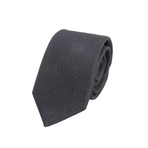 Missoni Cravatta seta Swaroski Nero