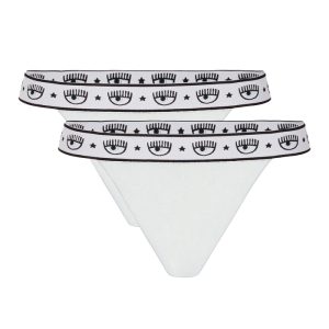 Perizoma Bi Pack Chiara Ferragni CFV4703 Bianco