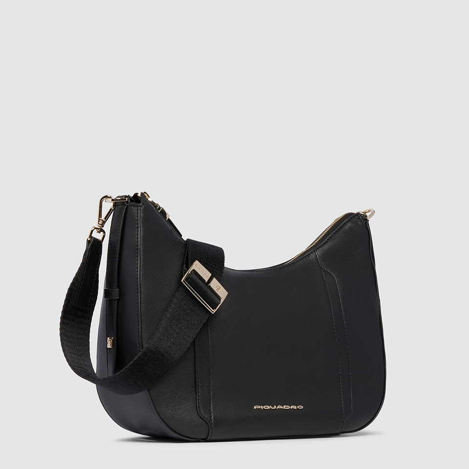 Piquadro Borsa tracolla donna per iPad®mini Nero - immagine 2