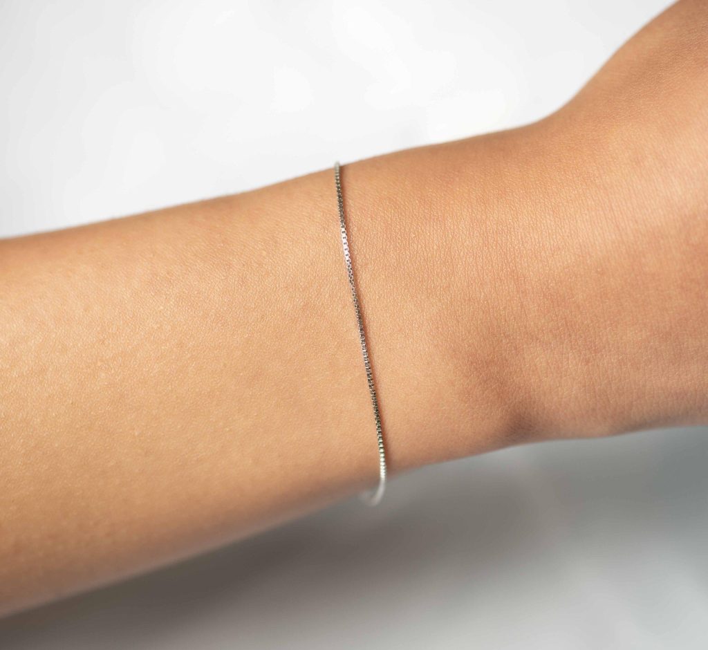 Dédié 2 Bracciali Saldati Veneziana Argento