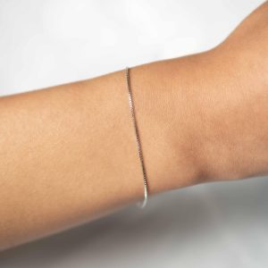 Dédié 2 Bracciali Saldati Veneziana Argento